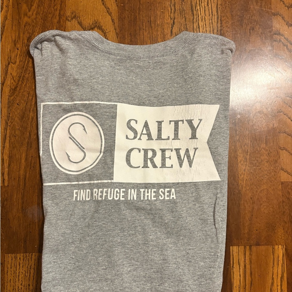 Salty Crew Classic Gray Short Sleeve Tee - Picture 3 of 4